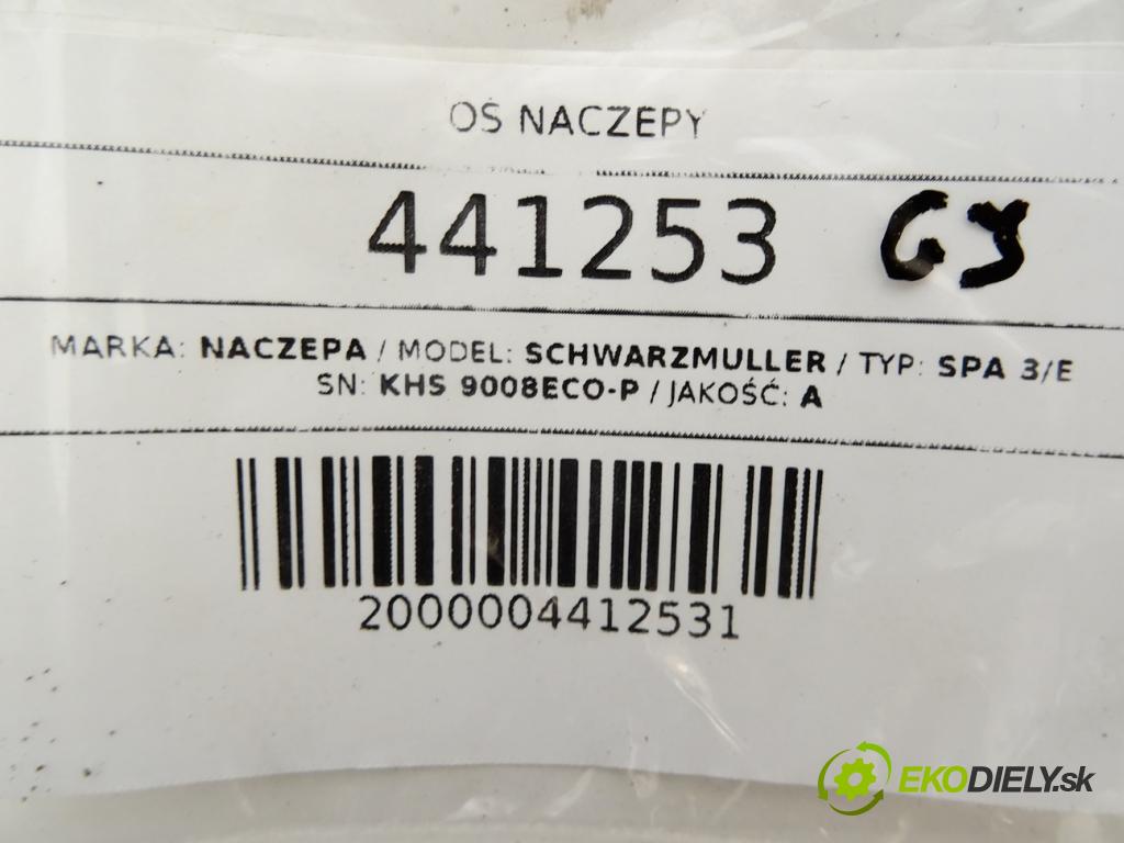 NACZEPA SCHWARZMULLER    SPA 3/E  návesy KHS 9008 ECO-P