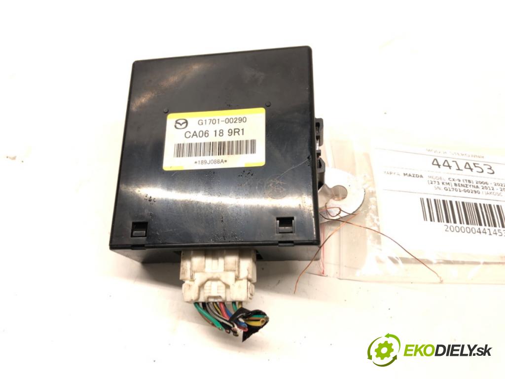 MAZDA CX-9 (TB) 2006 - 2022    3.7 201 kW [273 KM] benzyna 2012 - 2022  Modul Riadiaca jednotka G1701-00290 CA06189R1 (Ostatné)
