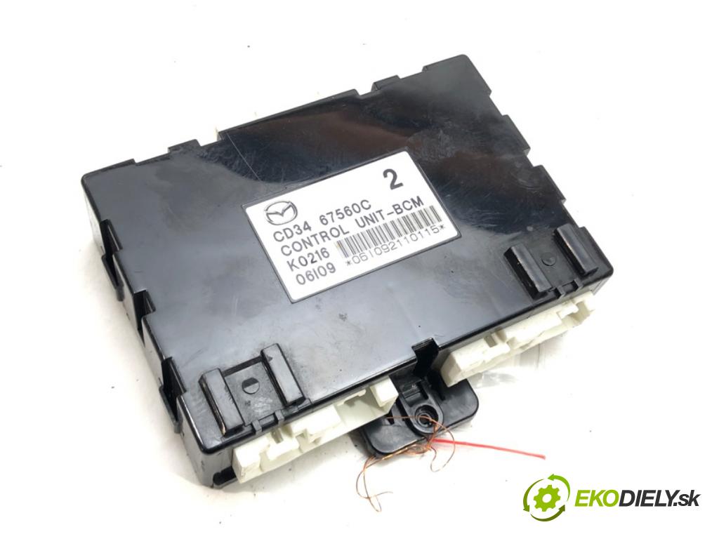 MAZDA 5 (CR19) 2005 - 2010    2.0 CD (CR19) 81 kW [110 KM] olej napędowy 2005 -   Modul BCM CD3467560C (Ostatné)