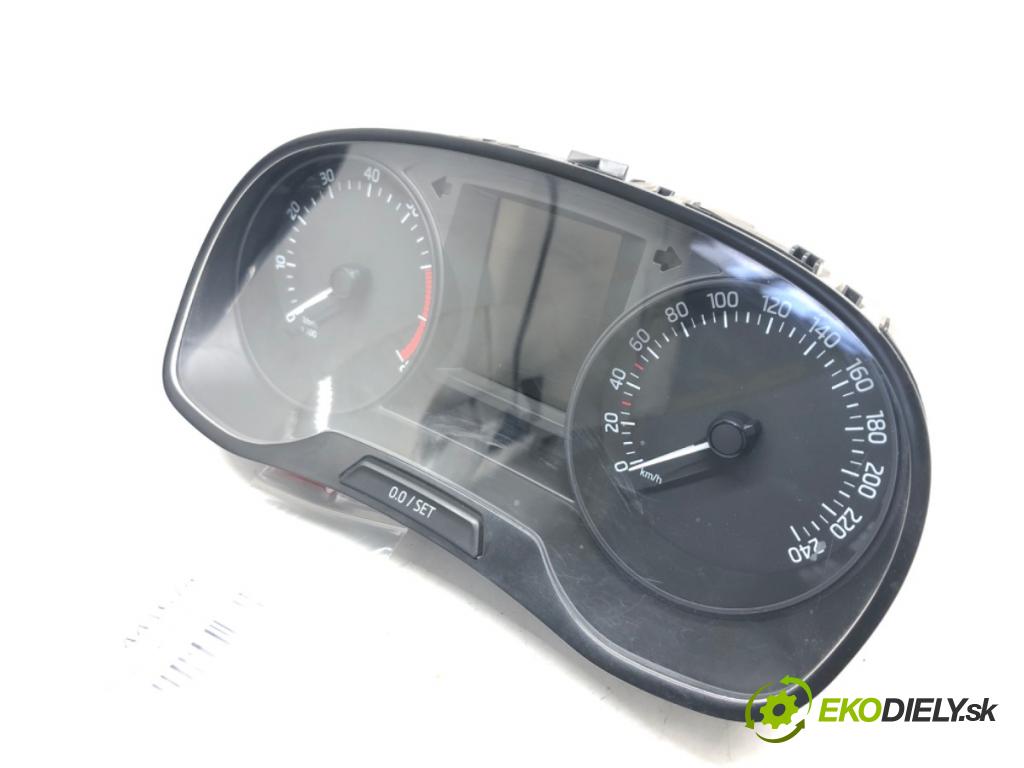 SKODA FABIA III (NJ3) 2014 - 2022    1.0 55 kW [75 KM] benzyna 2014 - 2022  Prístrojovka 6V0920700B (Prístrojové dosky, displeje)