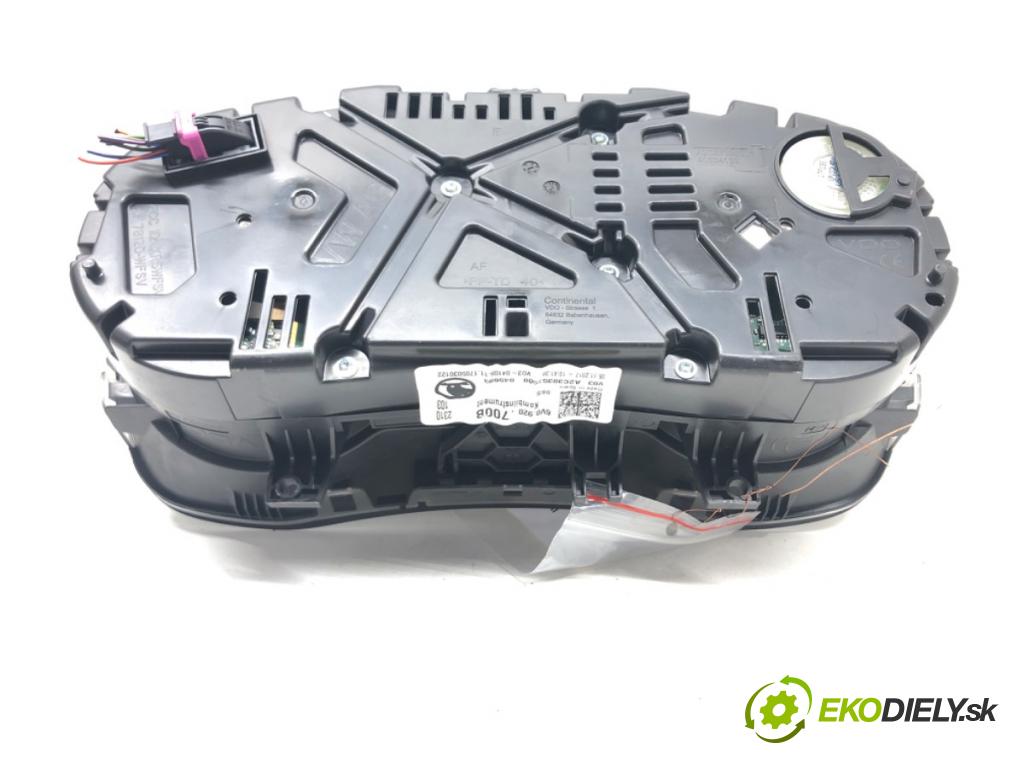 SKODA FABIA III (NJ3) 2014 - 2022    1.0 55 kW [75 KM] benzyna 2014 - 2022  Prístrojovka 6V0920700B (Prístrojové dosky, displeje)
