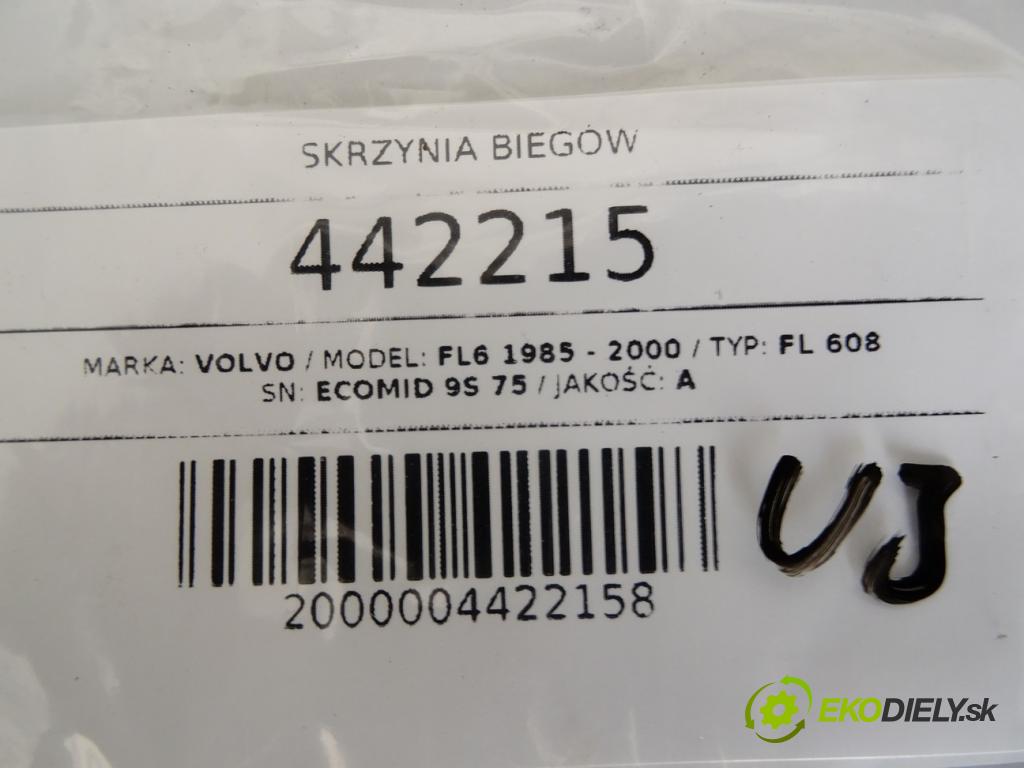 VOLVO FL6 1985 - 2000    FL 608  Prevodovka ECOMID 9S75 (Prevodovky)
