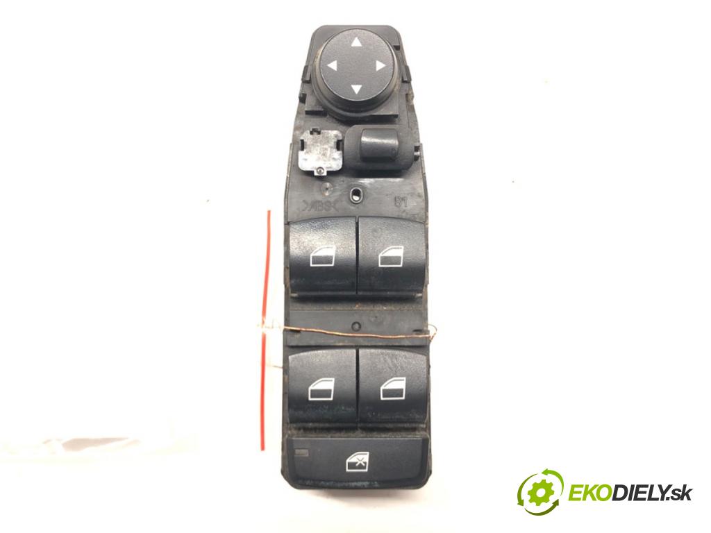 BMW 5 (F10) 2009 - 2016    535 i 225 kW [306 KM] benzyna 2010 - 2016  Prepínač okien  (Prepínače, spínače, tlačidlá a ovládače kúrenia)