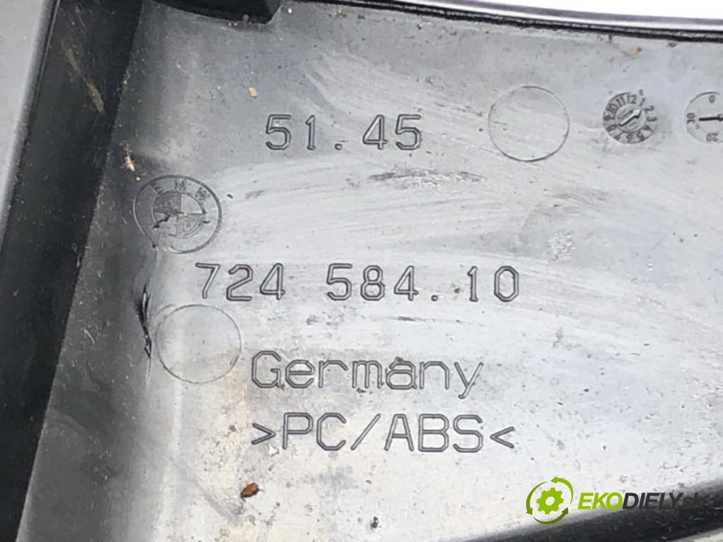 BMW 5 (F10) 2009 - 2016    535 i 225 kW [306 KM] benzyna 2010 - 2016  Tunel stredový  (Stredový tunel / panel)