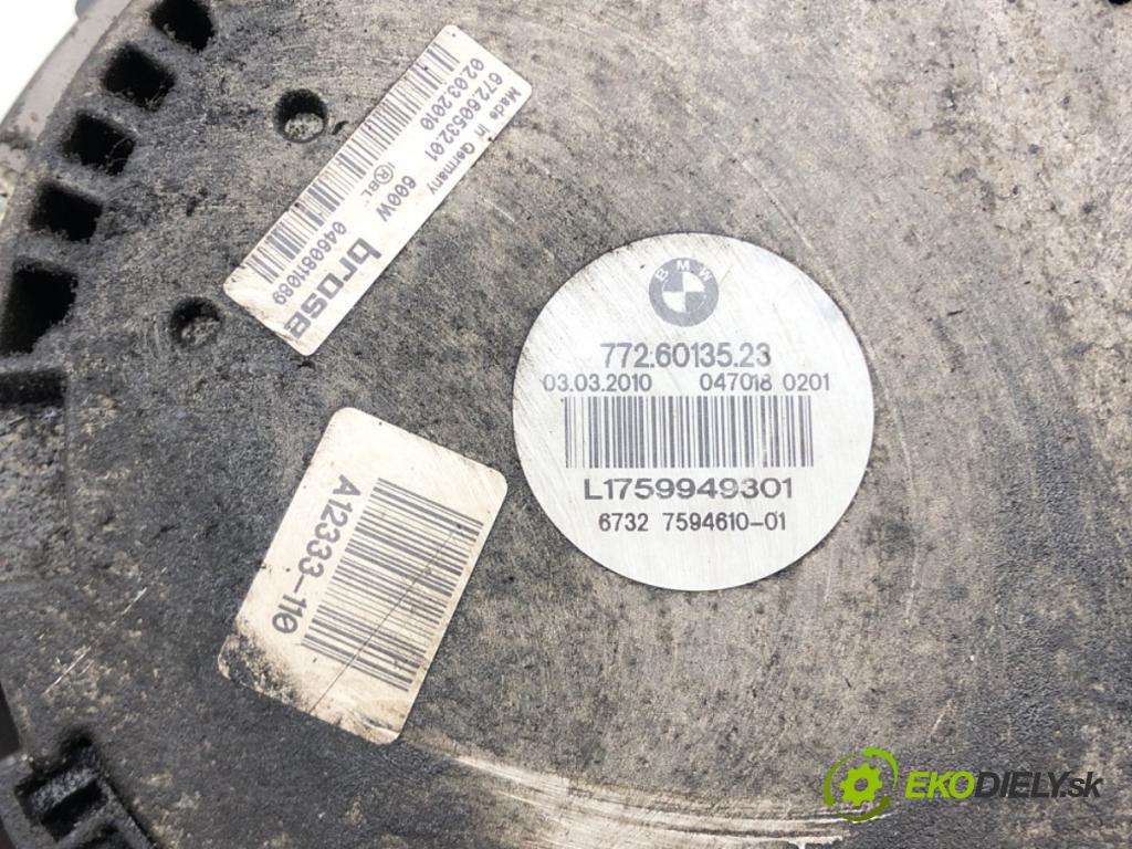 BMW 5 (F10) 2009 - 2016    535 i 225 kW [306 KM] benzyna 2010 - 2016  Ventilátor chladiča 7594610 (Ventilátory)
