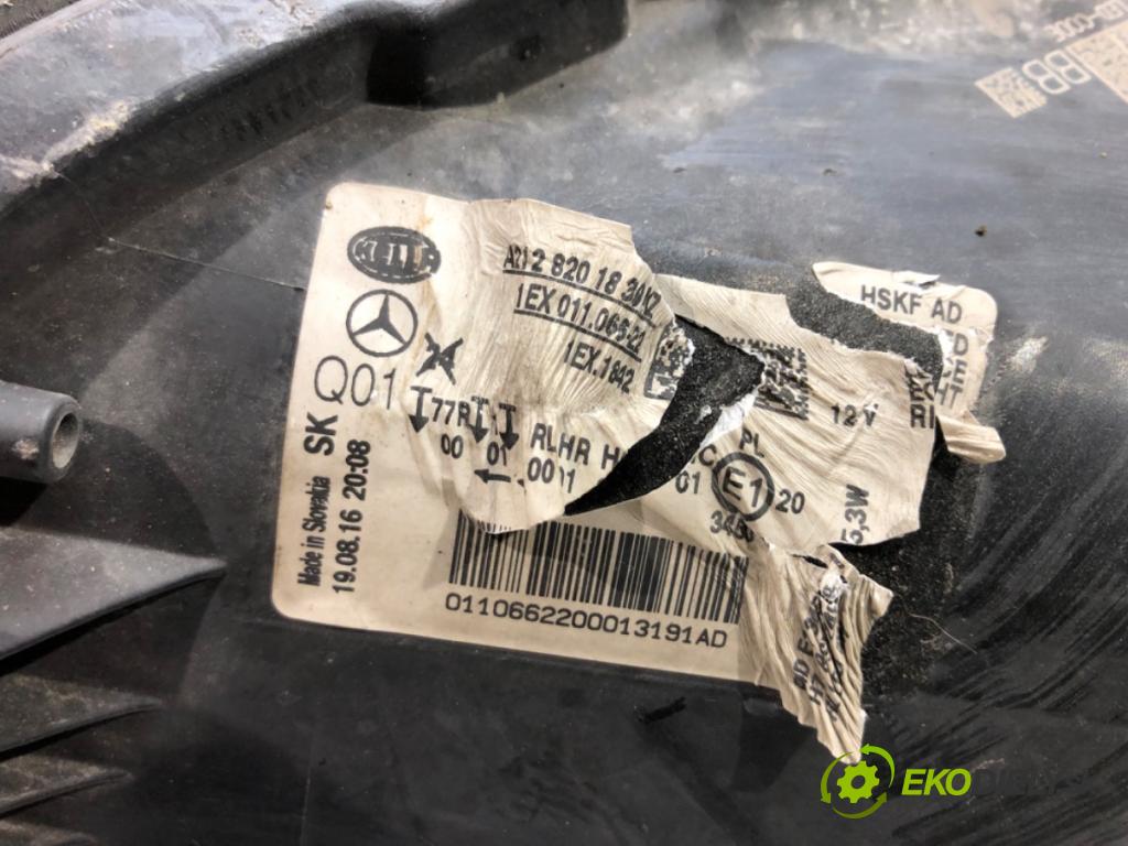 MERCEDES-BENZ KLASA E T-Model (S212) 2009 - 2016    E 200 CDI / BlueTEC (212.205, 212.206) 100 kW [136  Svetlomet pravy A2128201839 (Pravé)