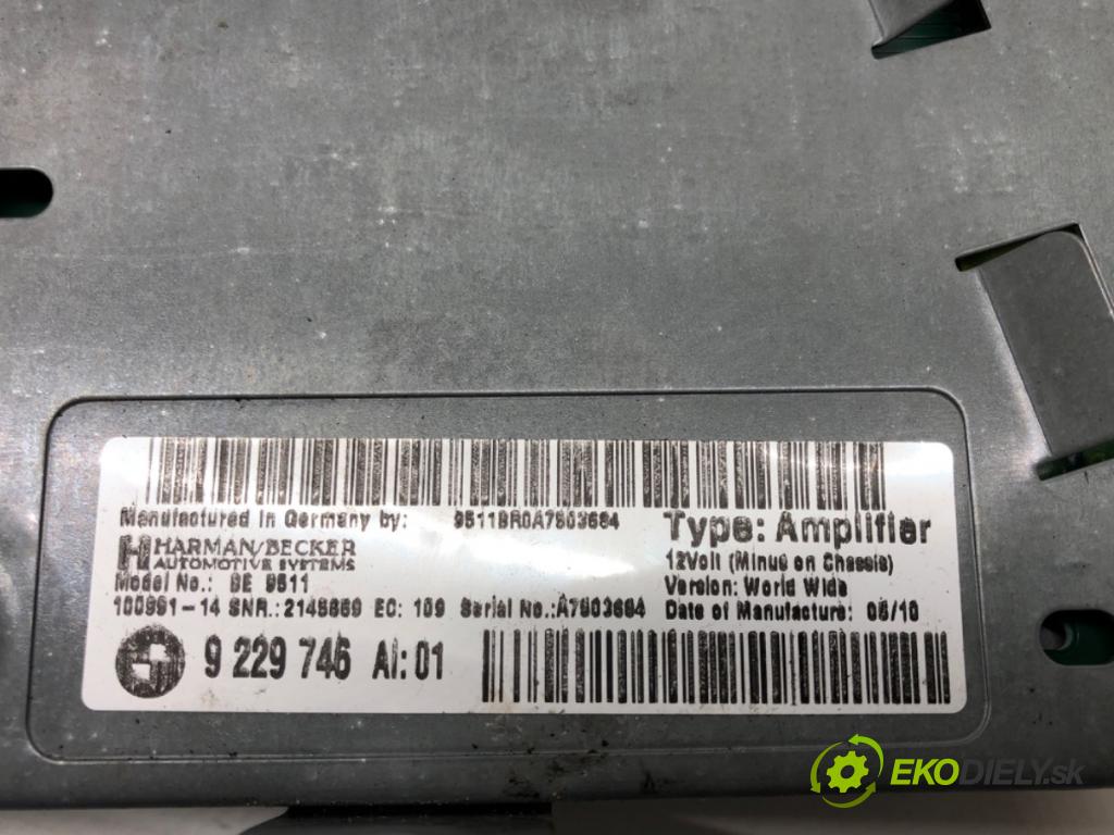 BMW 5 (F10) 2009 - 2016    535 i 225 kW [306 KM] benzyna 2010 - 2016  Zosilňovač 9229746