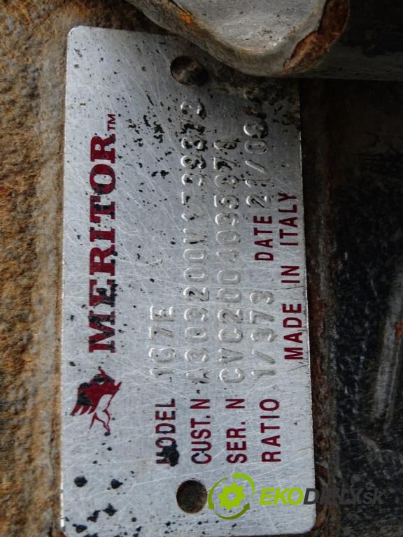 VOLVO FL6 1985 - 2000    FL 608  Most zadní část diferenciál MERITOR 167E (Zadní)