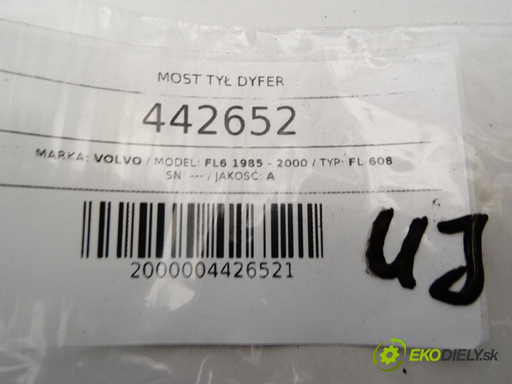 VOLVO FL6 1985 - 2000    FL 608  Most zadní část diferenciál MERITOR 167E (Zadní)