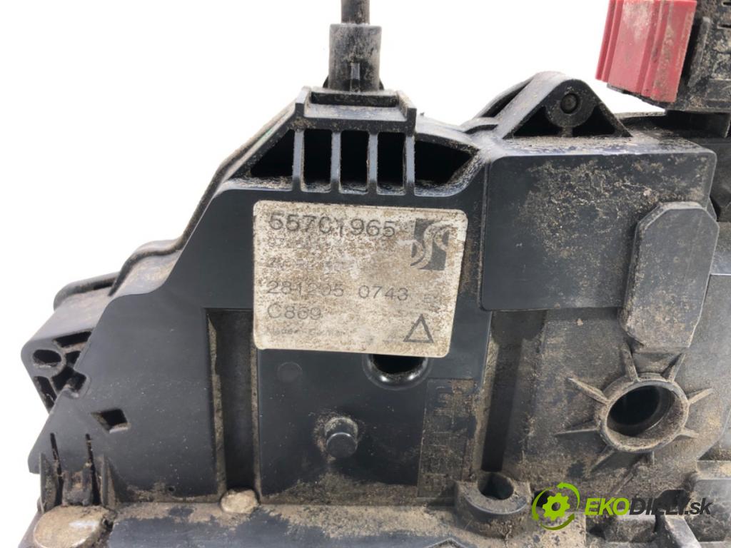 FIAT GRANDE PUNTO (199_) 2005 - 2022    1.4 (199AXB11, 199AXB1A, 199BXB1A, 199AXL1A) 57 kW  zámok zadní část levý 55701965