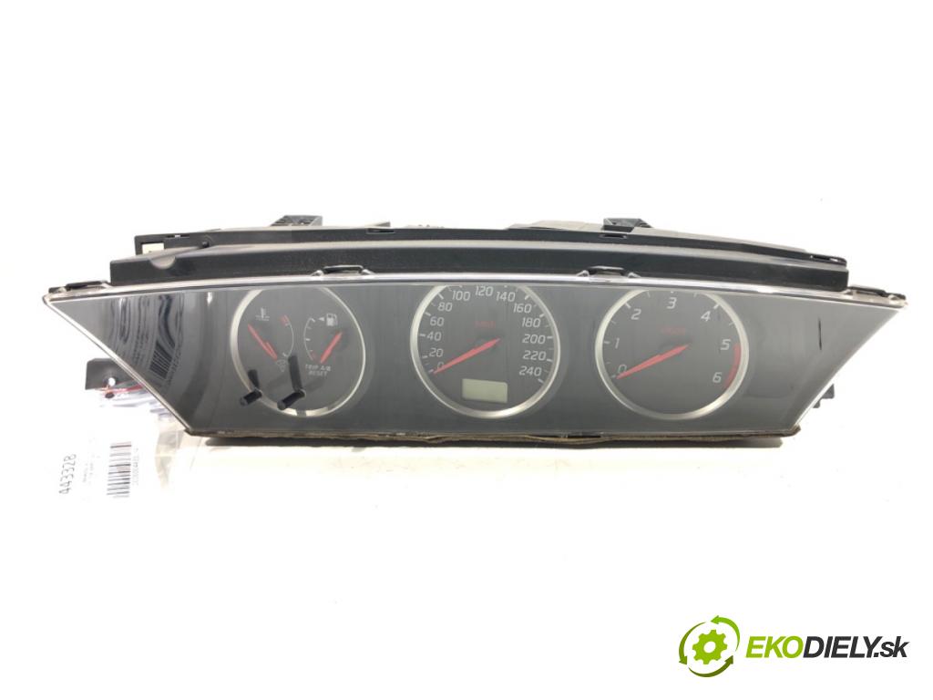 NISSAN PRIMERA (P12) 2002 - 2022    2.2 Di 93 kW [126 KM] olej napędowy 2002 - 2007  Prístrojovka AV619 (Prístrojové dosky, displeje)