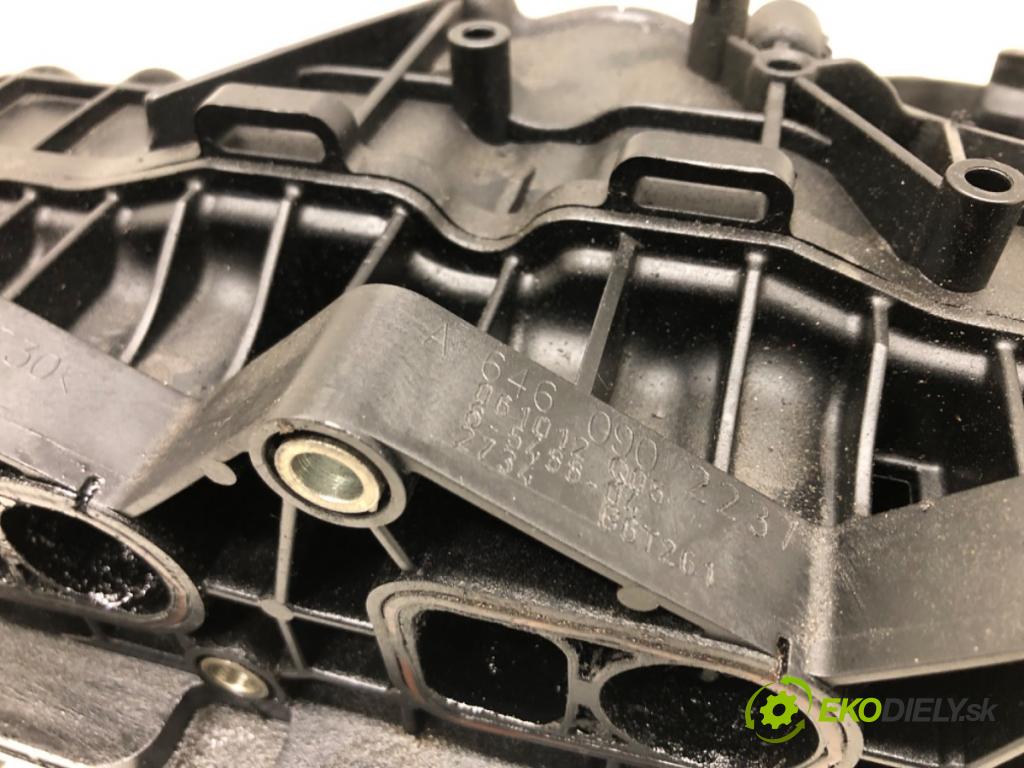 MERCEDES-BENZ KLASA E (W211) 2002 - 2009    E 220 CDI (211.008) 125 kW [170 KM] olej napędowy   Potrubie sacie, sanie A6460902237 (Sacie potrubia)