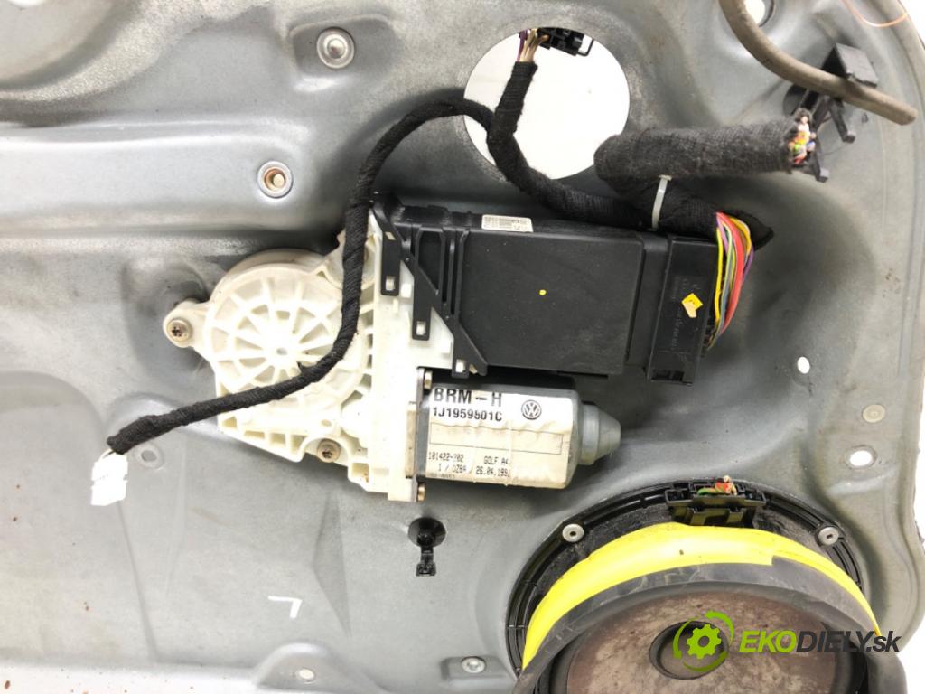 VW GOLF IV (1J1) 1997 - 2008    1.6 74 kW [100 KM] benzyna 1997 - 2004  mechanismus okna přední část levý 1J3837461D