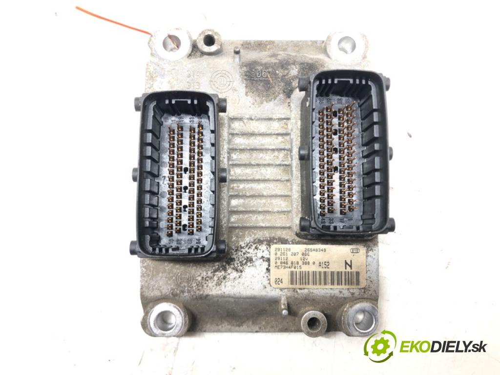 FIAT STILO (192_) 2001 - 2010    1.2 16V (192_XA1B) 59 kW [80 KM] benzyna 2002 - 20  riadiaca jednotka Motor 0 (Riadiace jednotky)