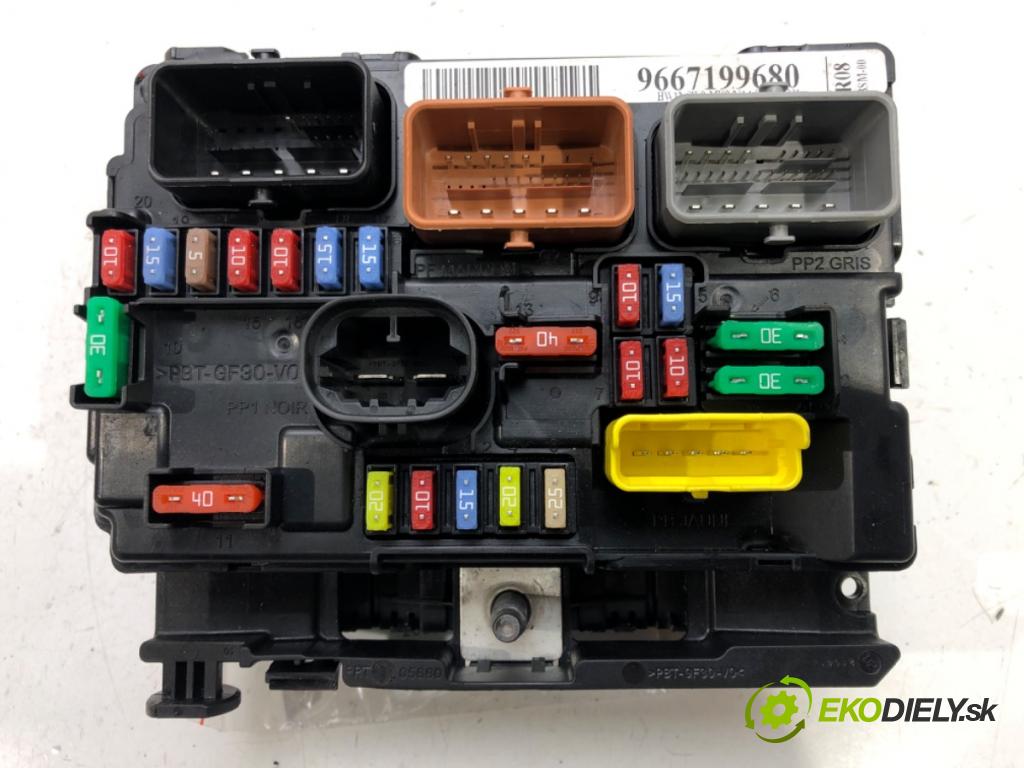 CITROEN C3 II (SC_) 2009 - 2022    1.6 VTi 120 88 kW [120 KM] benzyna 2009 - 2022  Modul BSM 9667199680 (Ostatné)