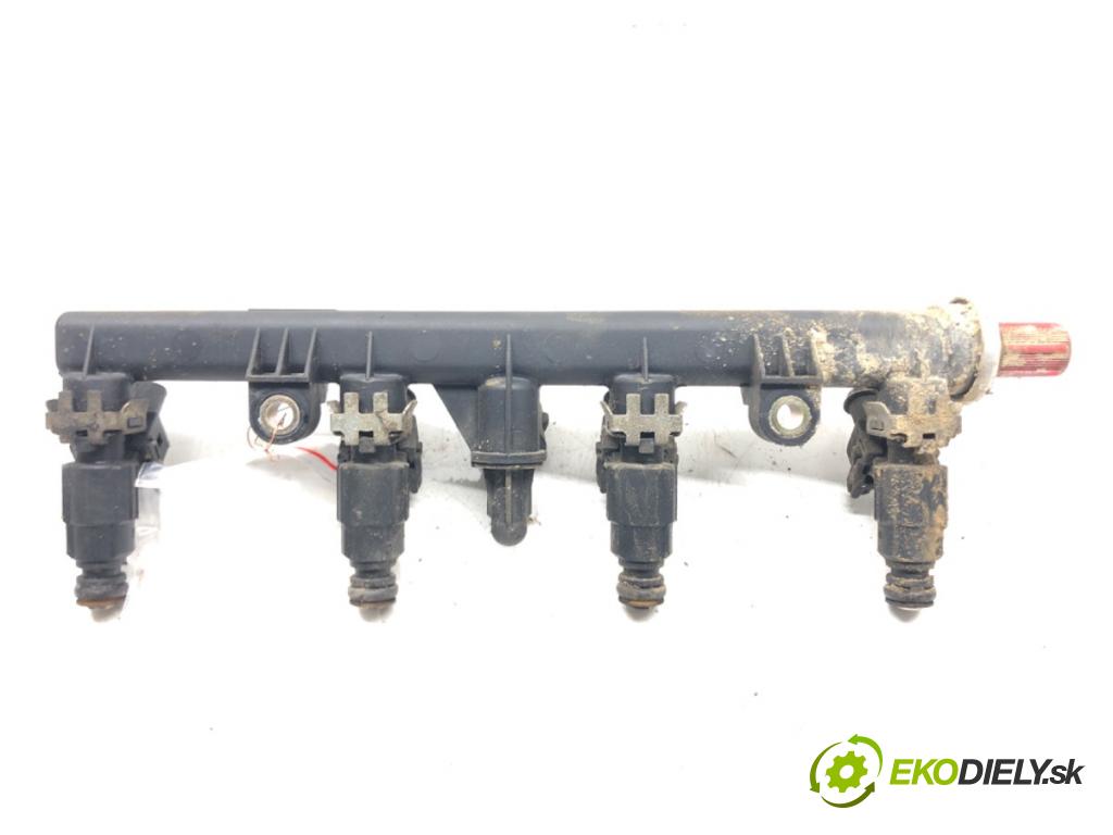 FIAT STILO (192_) 2001 - 2010    1.2 16V (192_XA1B) 59 kW [80 KM] benzyna 2002 - 20  Lišta vstrekovacia Vstrekovacie ventily 0280151202 (Vstrekovacie lišty)