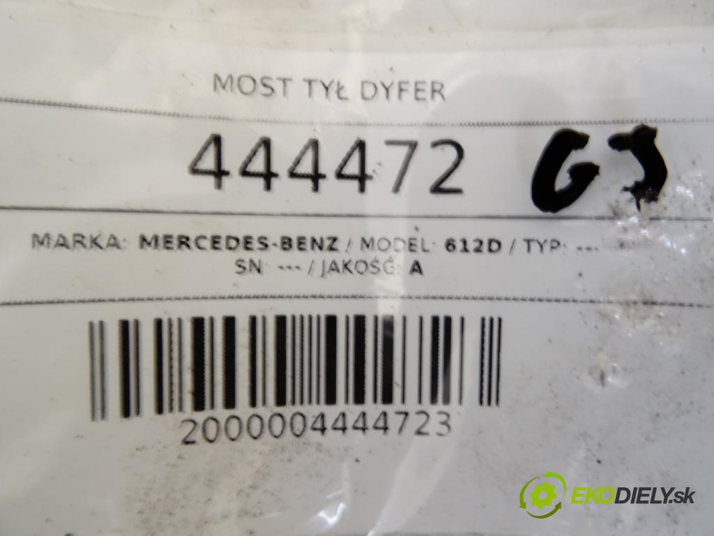 MERCEDES-BENZ 612D    ---  Most zad ,diferenciál  (Zadné)