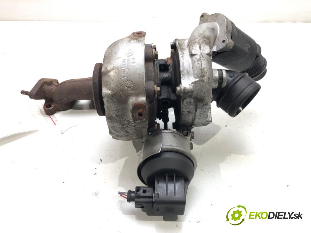 VW PASSAT B6 Variant (3C5) 2005 - 2011    2.0 TDI 81 kW [110 KM] olej napędowy 2008 - 2010  Turbodúchadlo,turbo 03L253016F (Turbodúchadlá (kompletné))