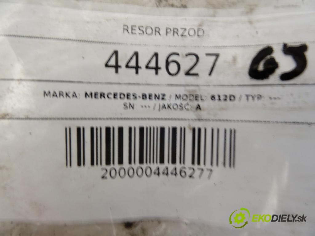 MERCEDES-BENZ 612D    ---  Listové pero predný