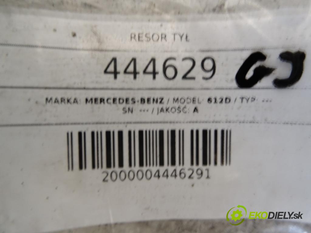 MERCEDES-BENZ 612D    ---  Listové pero zad