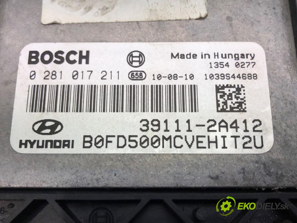 HYUNDAI i30 (FD) 2007 - 2012    1.6 CRDi 94 kW [128 KM] olej napędowy 2010 - 2011  riadiaca jednotka Motor 0281017211 (Riadiace jednotky)