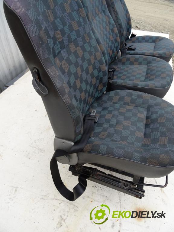MERCEDES-BENZ VITO Autobus (W638) 1996 - 2003    112 CDI 2.2 (638.194) 90 kW [122 KM] olej napędowy  Sedadlo zadný druhý RIADOK: Sedadlo