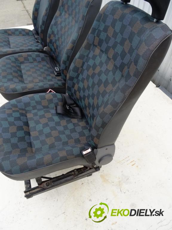 MERCEDES-BENZ VITO Autobus (W638) 1996 - 2003    112 CDI 2.2 (638.194) 90 kW [122 KM] olej napędowy  Sedadlo zadný druhý RIADOK: Sedadlo