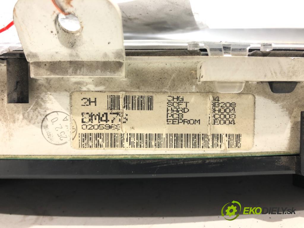 NISSAN ALMERA II (N16) 2000 - 2022    2.2 Di 81 kW [110 KM] olej napędowy 2000 - 2003  Prístrojovka BM478 (Prístrojové dosky, displeje)