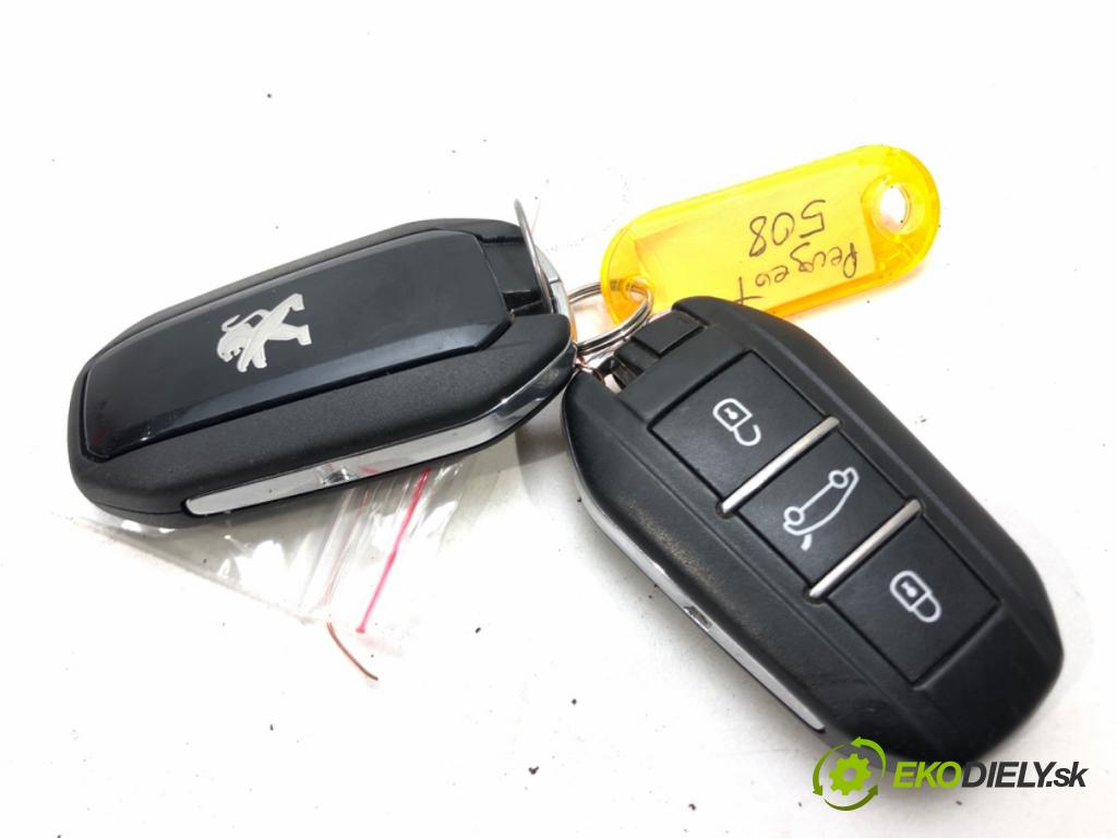 PEUGEOT 508 I (8D_) 2010 - 2018    2.0 HDi 120 kW [163 KM] olej napędowy 2010 - 2018  kľúč DÁLKOVÝ: SMART kluč A01TAA