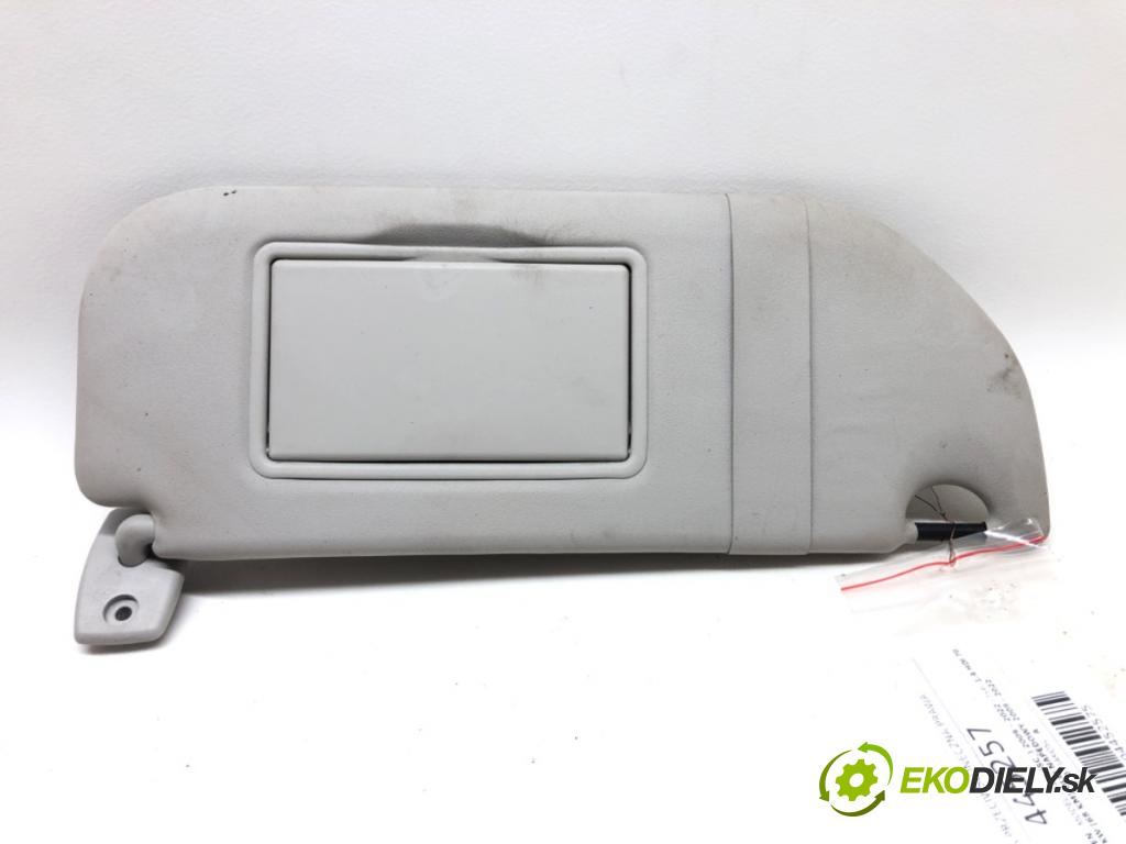 CITROEN C3 II (SC_) 2009 - 2022    1.4 HDi 70 50 kW [68 KM] olej napędowy 2009 - 2022  Clona slnečná pravá  (Ostatné)