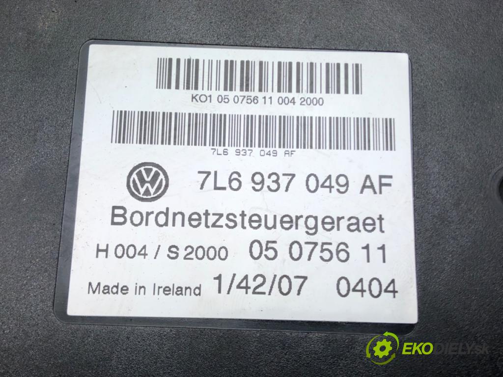 VW TOUAREG (7LA, 7L6, 7L7) 2002 - 2013    3.0 V6 TDI 165 kW [225 KM] olej napędowy 2004 - 20  Modul BORDNETZ 7L6937049AF (Ostatné)