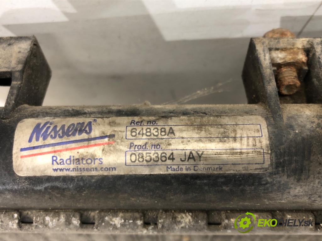 FORD GRANADA II (GU) 1977 - 1985    1.6 55 kW [75 KM] benzyna 1981 - 1985  Chladič vody 64838A (Chladiče vody)