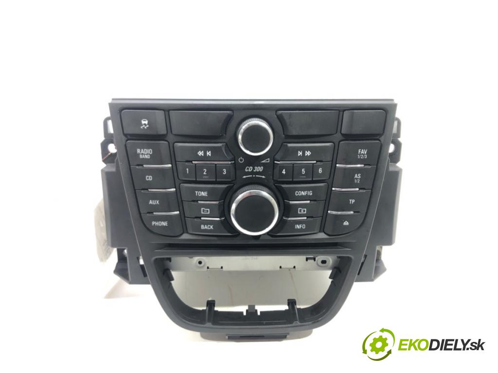 OPEL ASTRA J (P10) 2009 - 2015    1.6 (68) 85 kW [115 KM] benzyna 2009 - 2015  RADIO 22976603 (Audio zariadenia)