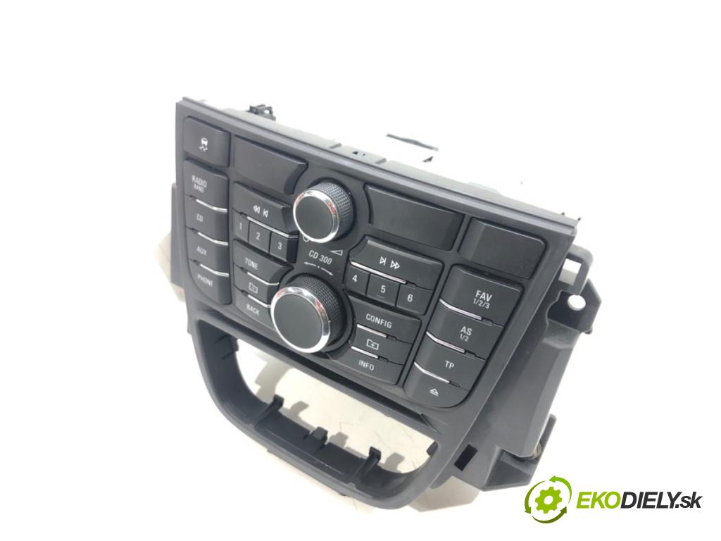 OPEL ASTRA J (P10) 2009 - 2015    1.6 (68) 85 kW [115 KM] benzyna 2009 - 2015  RADIO 22976603 (Audio zariadenia)