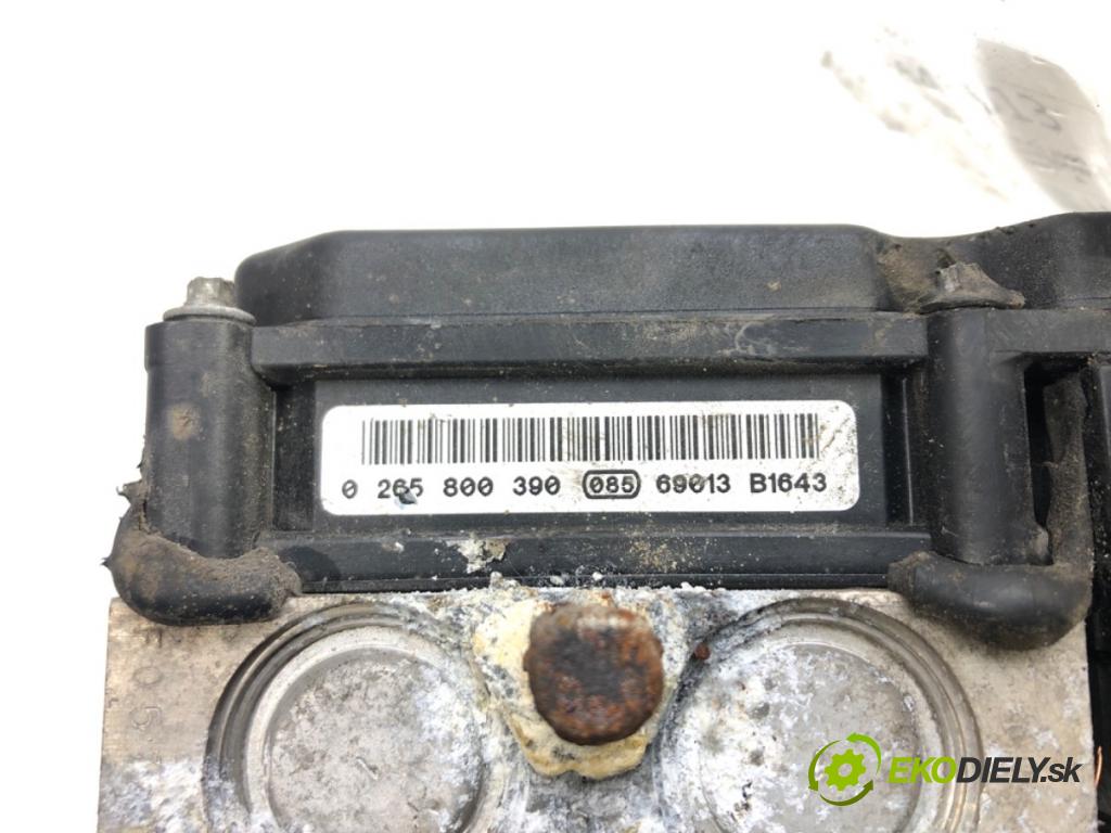 PEUGEOT 307 (3A/C) 2000 - 2012    2.0 HDi 90 66 kW [90 KM] olej napędowy 2000 - 2007  Pumpa ABS 0265800390 (Pumpy ABS)