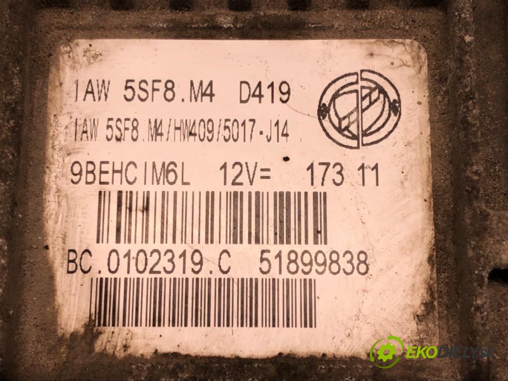 FIAT PANDA (169_) 2003 - 2022    1.2 (169AXF2A, 169AXF1A) 51 kW [69 KM] benzyna 201  riadiaca jednotka Motor 51899838 (Riadiace jednotky)