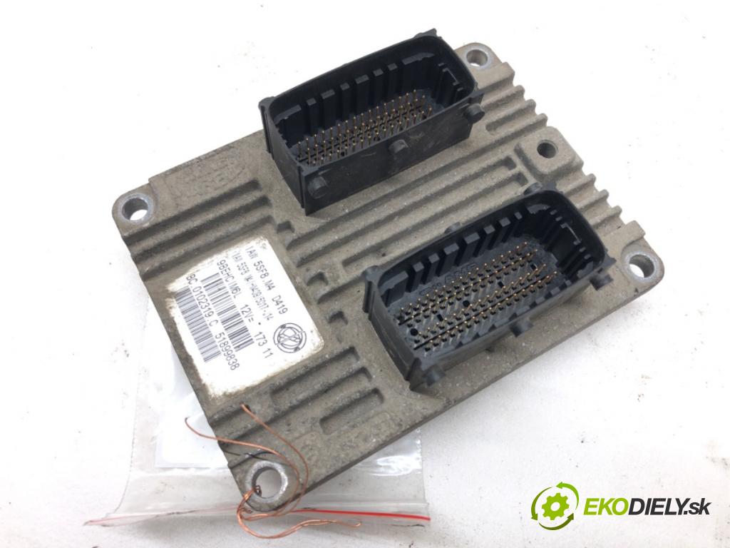 FIAT PANDA (169_) 2003 - 2022    1.2 (169AXF2A, 169AXF1A) 51 kW [69 KM] benzyna 201  řídící jednotka motora 51899838 (Řídící jednotky)