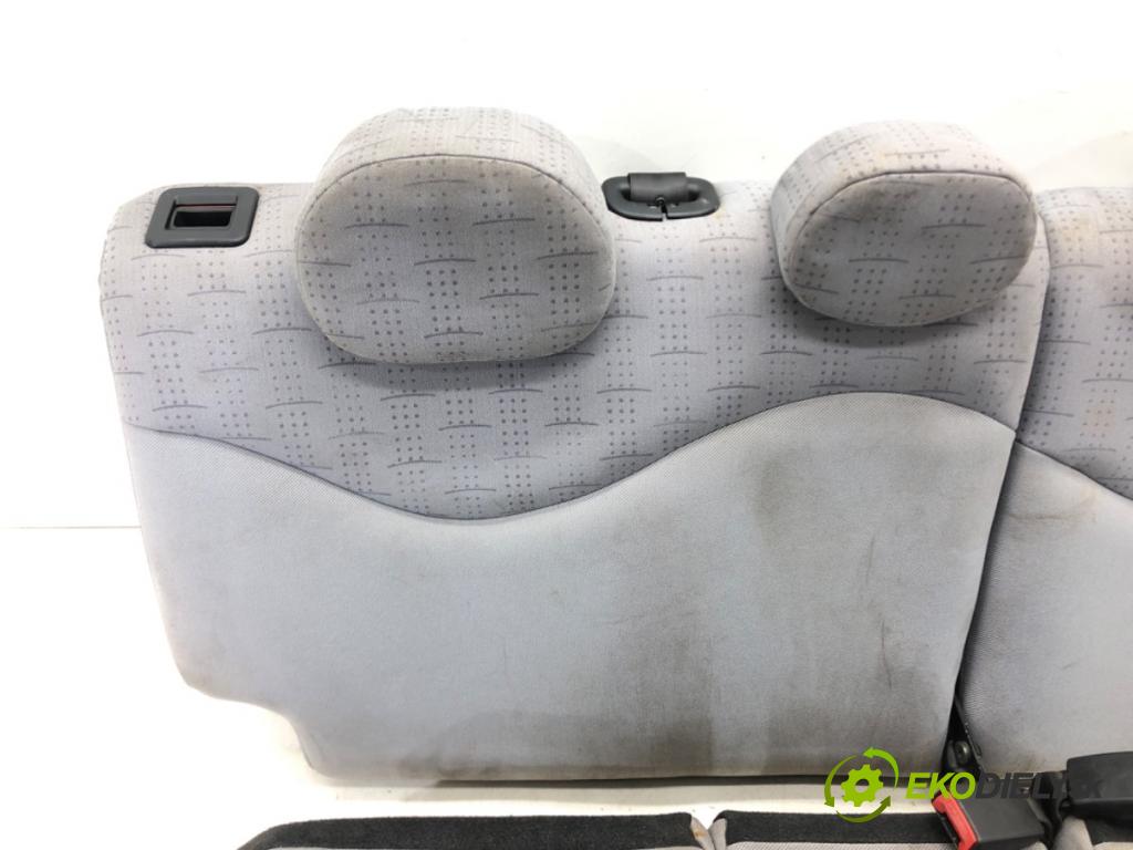 CITROEN C3 I (FC_, FN_) 2002 - 2022    1.1 i 44 kW [60 KM] benzyna 2002 - 2022  Sedadlo zad  (Sedačky, sedadlá)