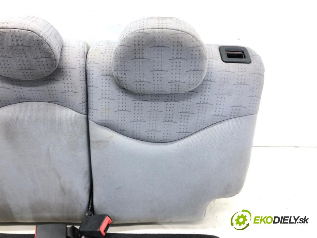 CITROEN C3 I (FC_, FN_) 2002 - 2022    1.1 i 44 kW [60 KM] benzyna 2002 - 2022  Sedadlo zad  (Sedačky, sedadlá)