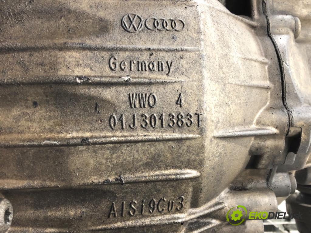 AUDI A4 B7 Avant (8ED) 2004 - 2008    2.0 TDI 103 kW [140 KM] olej napędowy 2004 - 2008  převodovka 01J301383T (Převodovky)