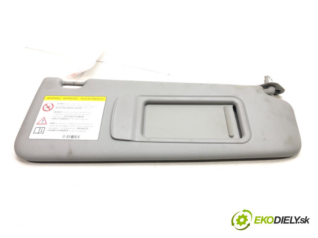 BMW X1 (E84) 2009 - 2015    sDrive 18 d 105 kW [143 KM] olej napędowy 2009 - 2  Clona slnečná pravá  (Ostatné)