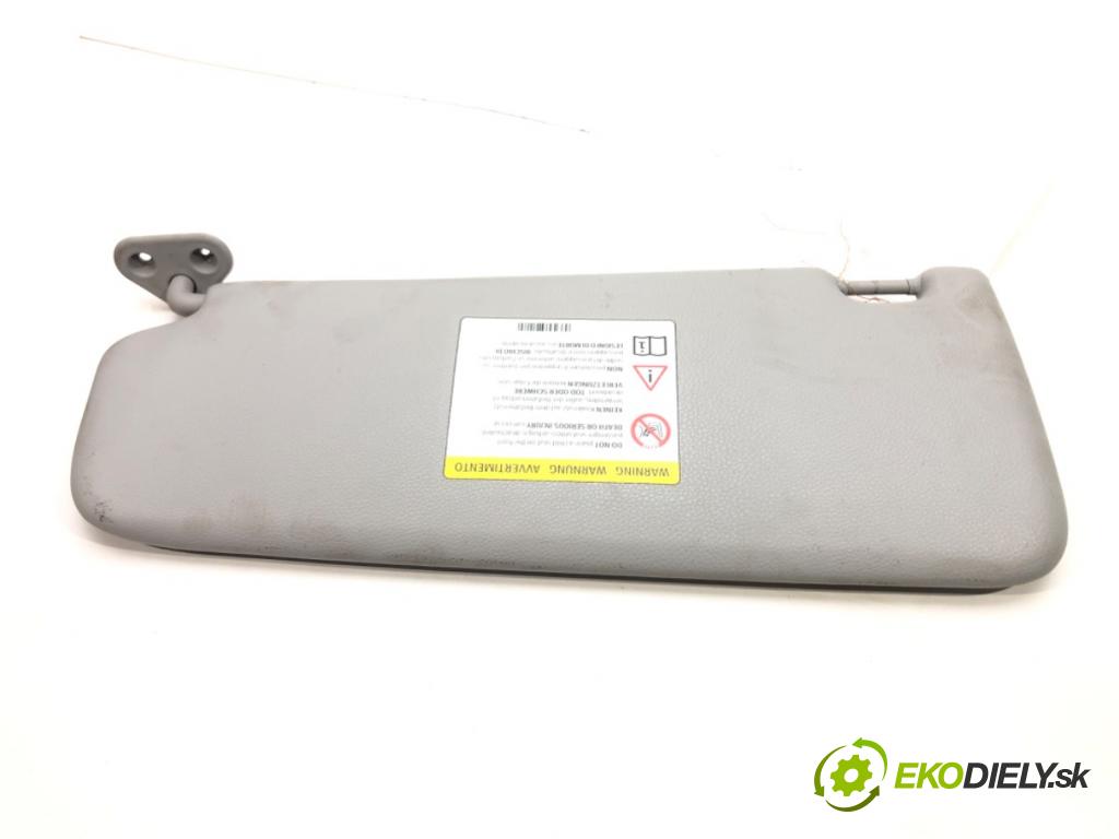 BMW X1 (E84) 2009 - 2015    sDrive 18 d 105 kW [143 KM] olej napędowy 2009 - 2  Clona slnečná pravá  (Ostatné)