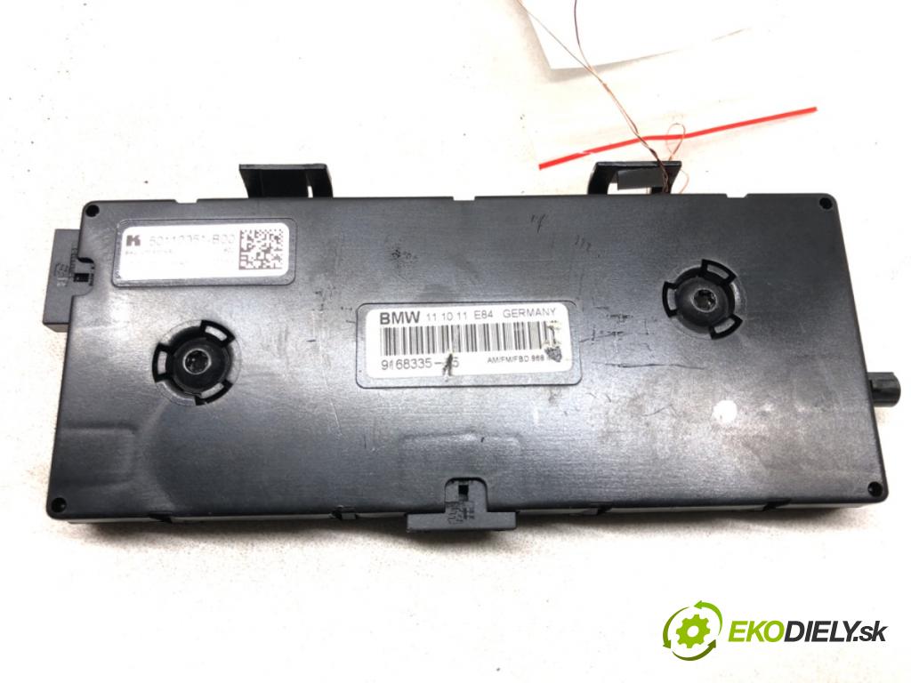 BMW X1 (E84) 2009 - 2015    sDrive 18 d 105 kW [143 KM] olej napędowy 2009 - 2  Zosilňovač Antenní: 9168335 (Zosilňovače)