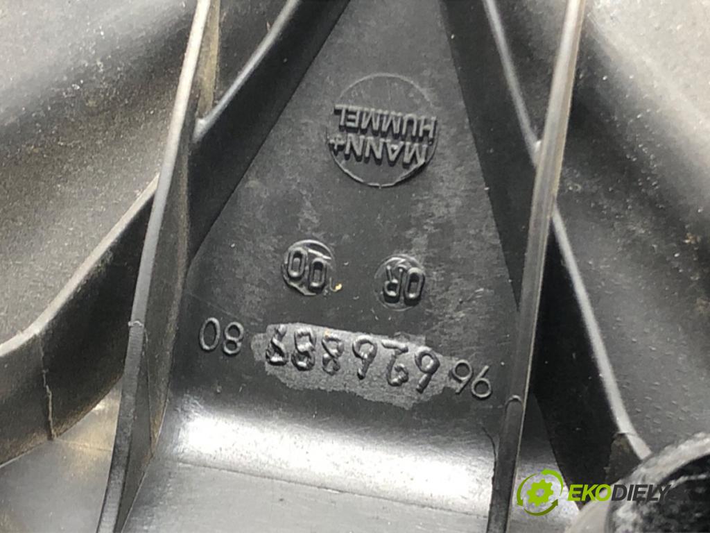 PEUGEOT 407 SW (6E_) 2004 - 2011    2.0 HDi 135 100 kW [136 KM] olej napędowy 2004 - 2  Potrubie sacie, sanie 9662688980 (Sacie potrubia)