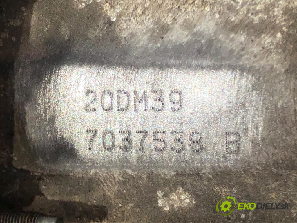 PEUGEOT 307 Break (3E) 2002 - 2009    2.0 HDI 90 66 kW [90 KM] olej napędowy 2002 - 2008  Prevodovka 20DM39 (Prevodovky)