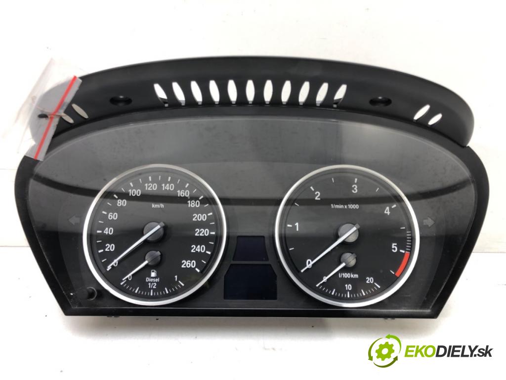 BMW 5 (E60) 2001 - 2010    520 d 120 kW [163 KM] olej napędowy 2005 - 2009  Prístrojovka 9153755 (Prístrojové dosky, displeje)