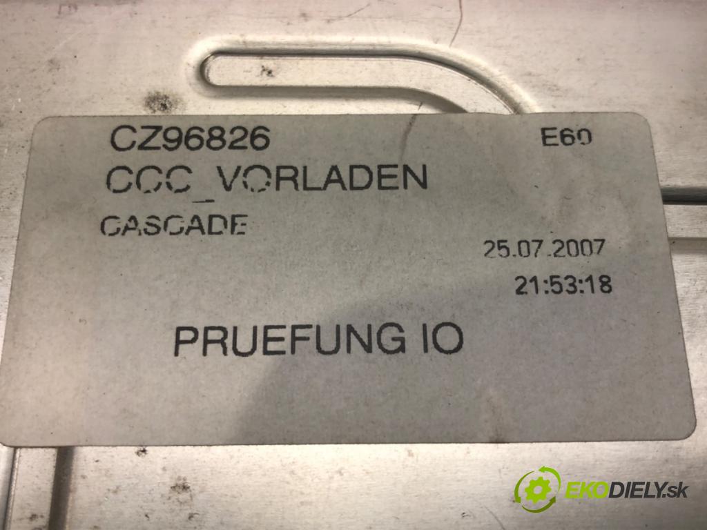 BMW 5 (E60) 2001 - 2010    520 d 120 kW [163 KM] olej napędowy 2005 - 2009  RADIO 9159022 (Audio zariadenia)