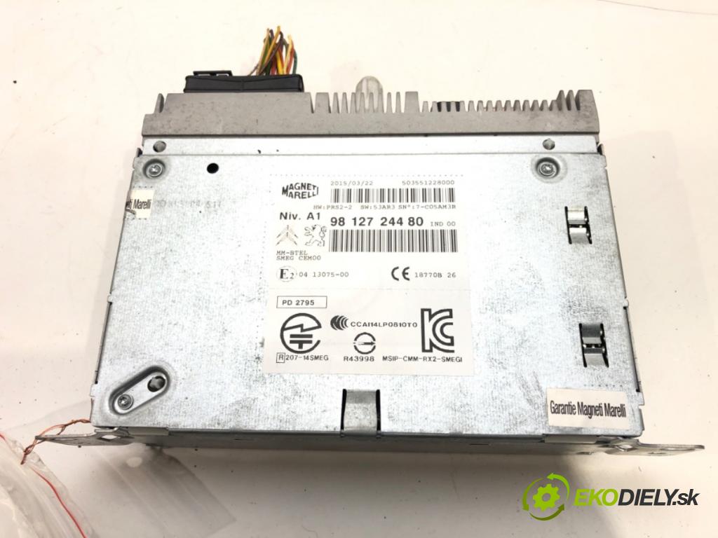CITROEN C4 II (NC_) 2009 - 2022    1.6 VTi 120 88 kW [120 KM] benzyna 2009 - 2016  Modul RADIO Navigácia 9812724480
