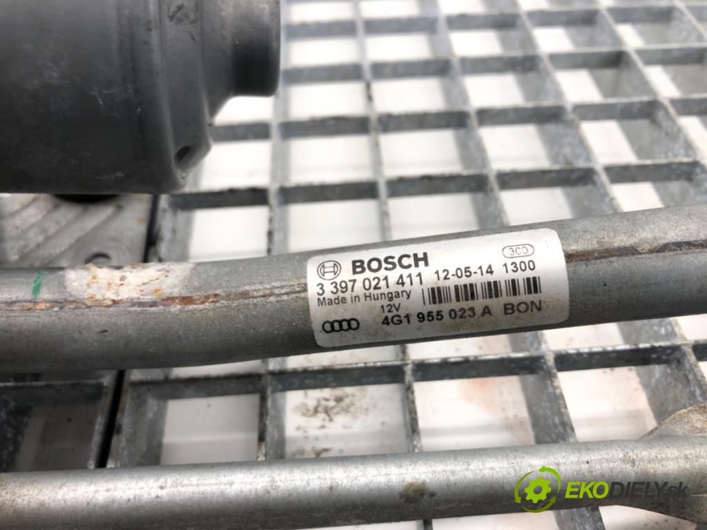 AUDI A6 C7 (4G2, 4GC) 2010 - 2018    3.0 TDI 150 kW [204 KM] olej napędowy 2010 - 2018  Mechanizmus stieračov predný 4G1955119 4G1955023A (Motorčeky stieračov predné)
