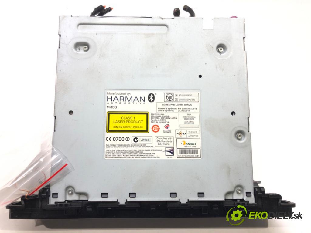 AUDI A6 C7 (4G2, 4GC) 2010 - 2018    3.0 TDI 150 kW [204 KM] olej napędowy 2010 - 2018  RADIO 4G0035670H (Audio zariadenia)